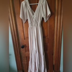 Baltic Born soft pink Maxi dress